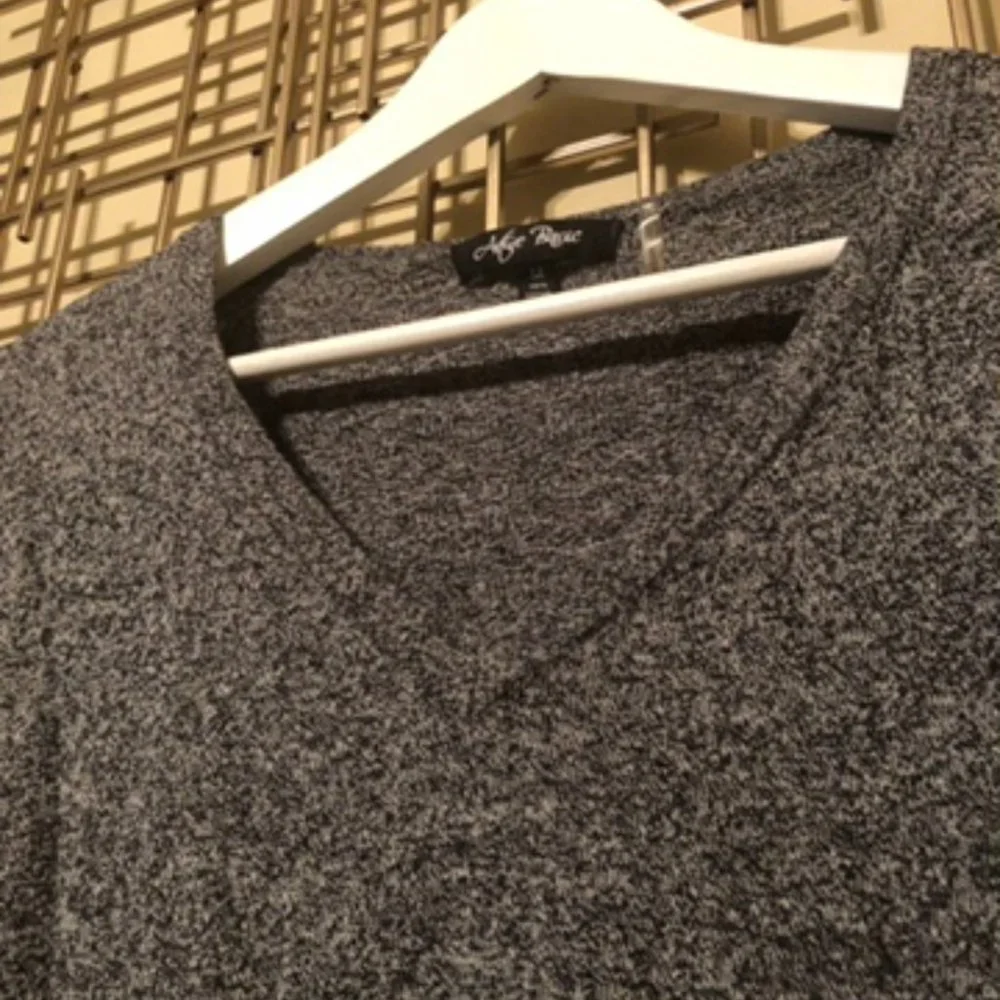 Active Basic Grey Marl Sweater